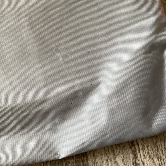 Adidas 3 Stripe Neon Pink/Gray/Silver String Backpack - Picture 3 of 5